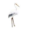 Simulated Heron Ornament for Outdoor Garden and Courtyard Landscaping Decoration - Egret Resin Craft