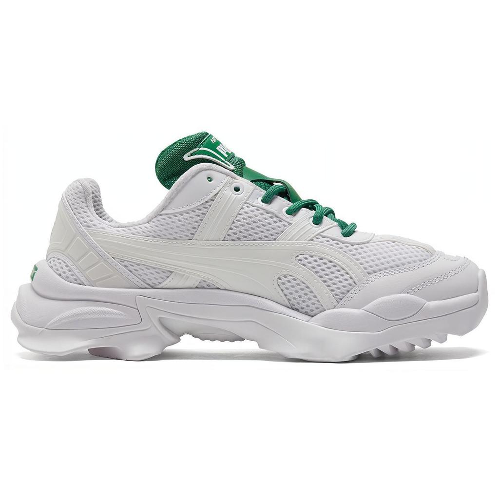 Puma Кроссовки Nitefox MMQ 2.0 из искусственной кожи, спортивные, удобные, универсальные, низкие, повседневные, унисекс, белые, артикул 389592-01