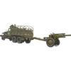 I Love Kit 1/35 Scale American CCKW-352 Machine Gun Turret Type with M2A1 105mm Howitzer Plastic Model Kit (ILK63567)