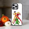 Чехол-стикер в стиле Т-Style Spies для iPhone 17,16,15,14,13,12,11 Plus,Pro Max,XS, Цветной Серебристый Чехол для Телефона Funda Cover