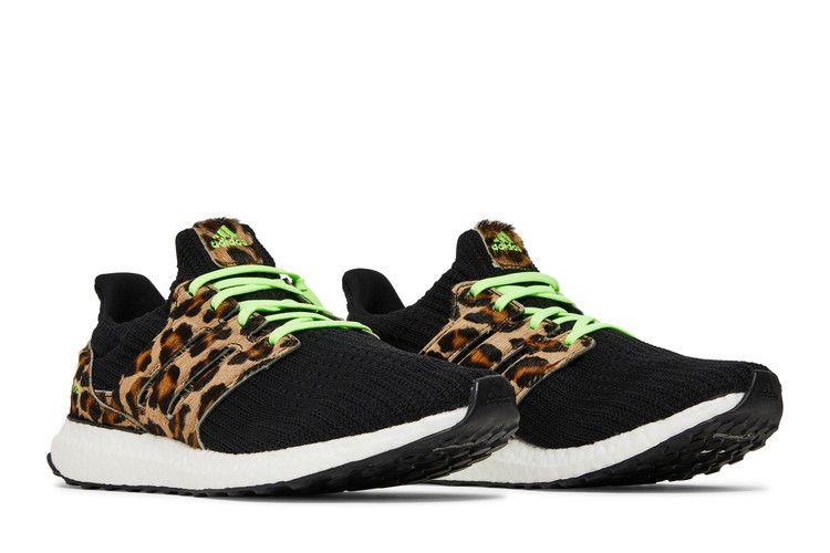 Unisex Sneakers adidas Ultra Boost DNA Leopard Core Black/Signal Green/Core Black