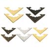 Metal Foot Bracket Crafts Wooden Box Parts Leg Corner Protector Decoration Corner Antique Jewelry