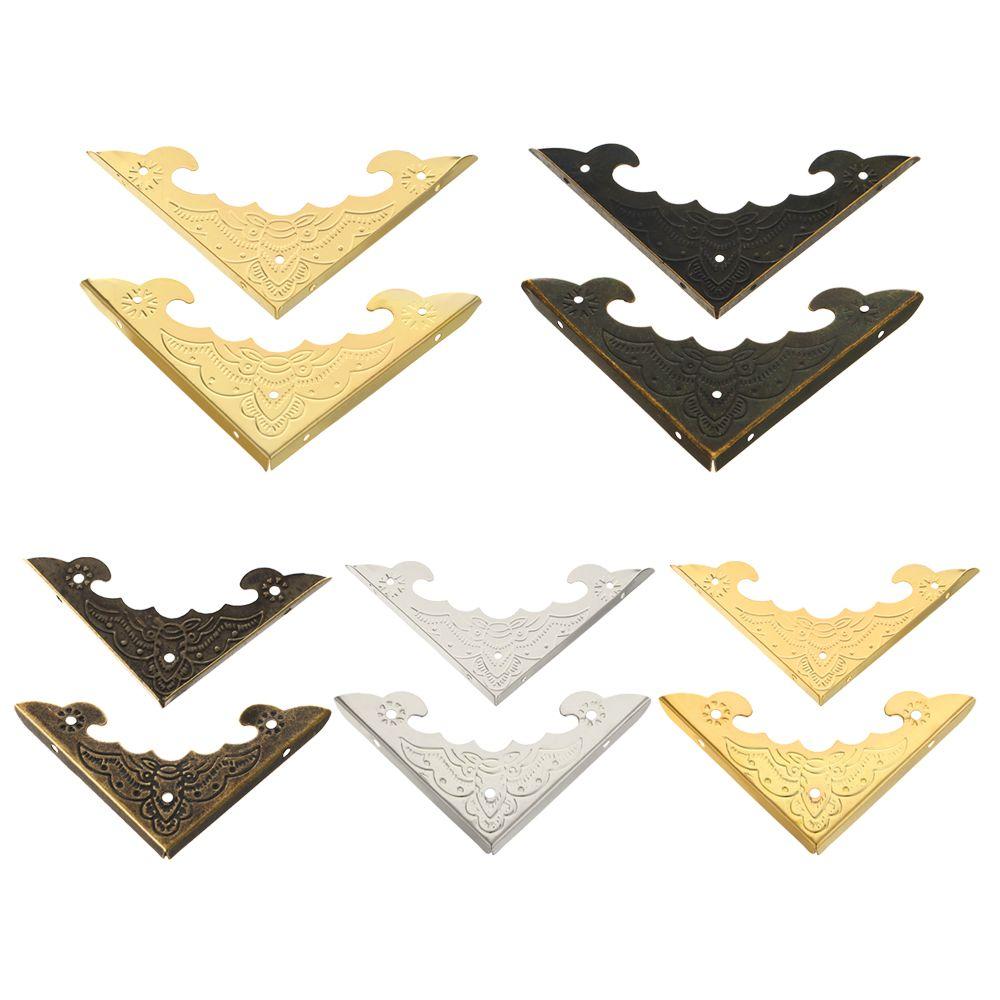 Foot Bracket Crafts Decoration Corner Antique Jewelry Wooden Box Parts Leg Corner Protector