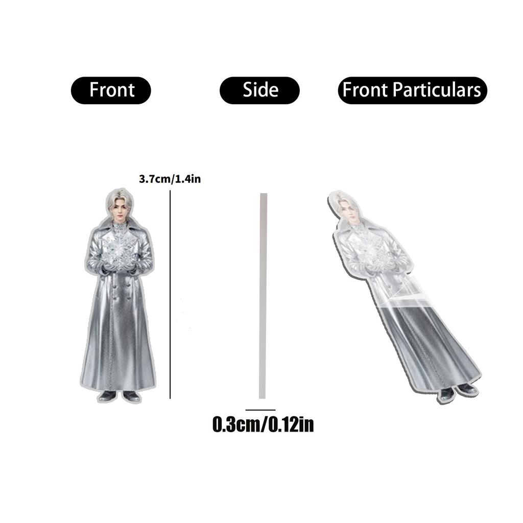 2025 Advent Calendar, 24 Days Christmas Advent Countdown Calendar With 24 Pcs Ornaments, Chill Daily Surprises, 2D Acrylic Ornaments Christmas Decor