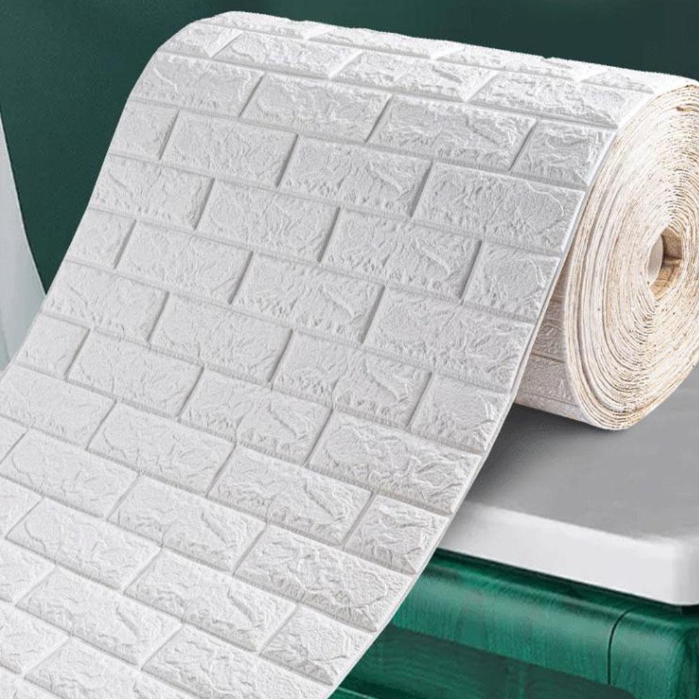 Украшение комнаты Пенопластовые кирпичики Водонепроницаемые и влагостойкие обои Самоклеящиеся обои Наклейки на стену