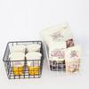 Проволочные корзины для организации, Органайзер для хранения продуктов, Металлическая корзина для кухни с ручками, для шкафов, кладовой, ванной комнаты