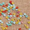 Clothing Buckles Multi-color Mini Doll Buttons Round Buckle DIY Sewing Accessories Metal Button