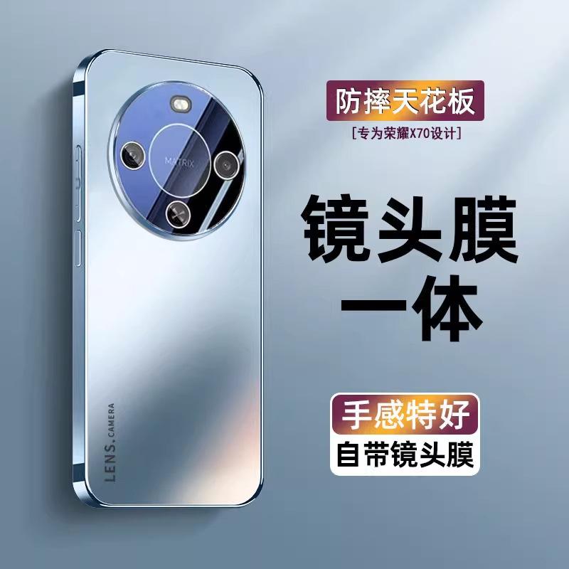 Подходит для чехла мобильного телефона Honor X11, новый гальванизированный матовый акриловый чехол со всесторонней защитой линзы Honor x11 por