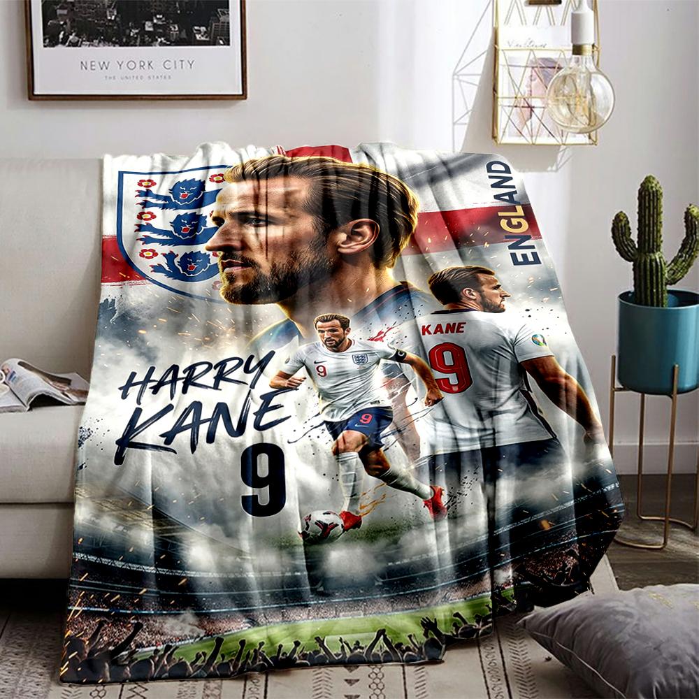 Football Passion England Style"Flannel blanket for bedroom, living room, sofa, and nap