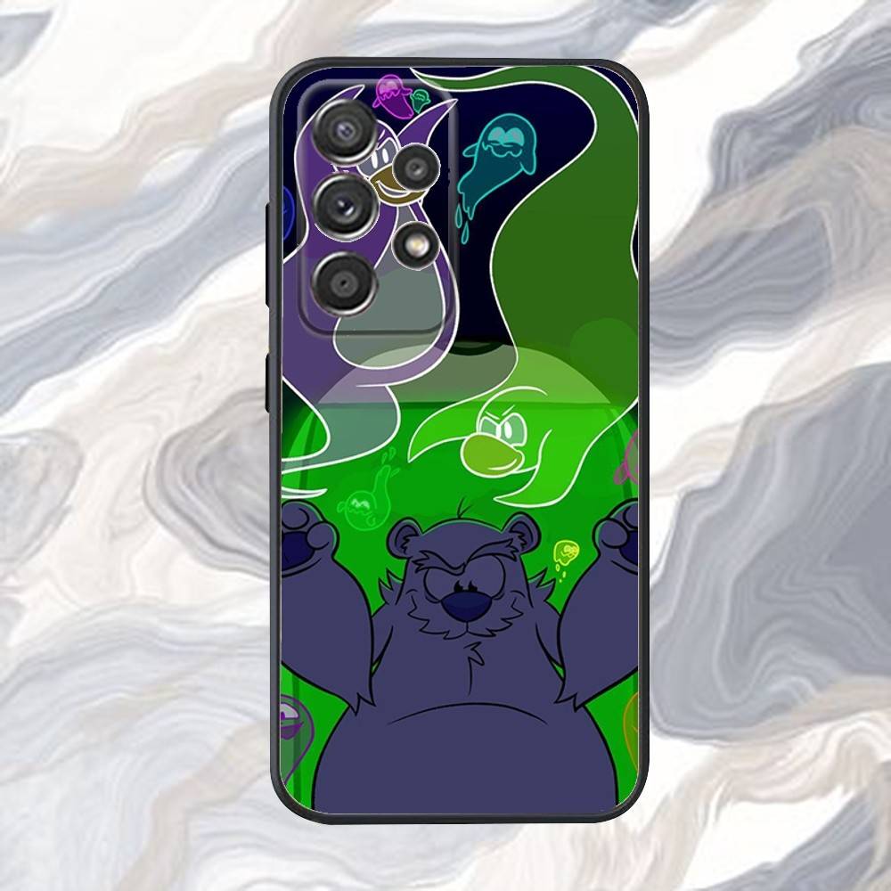 Чехол для телефона C-Clubs Game P-Penguin-ns для Samsung S25, S24, S21, S22, S23, S30, Ultra, S20, Plus, Fe, Lite, Note, 10, 9, 5G Черный