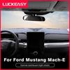 LUCKEASY для Ford Mustang Mach-E 2023, автомобильный противоскользящий коврик, чехол для приборной панели, защитный коврик для приборной панели, аксессуары для интерьера