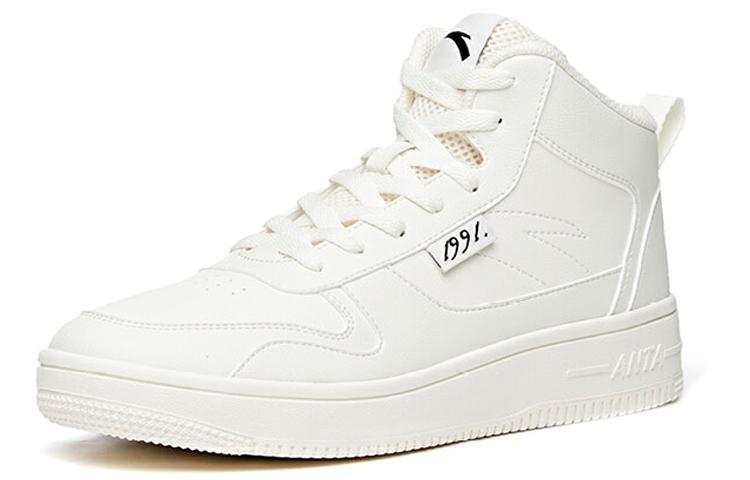 Women's Sneakers Anta Life Collection Slip Resistant Cushioning Abrasion Resistant Mid top Skateboard Shoes