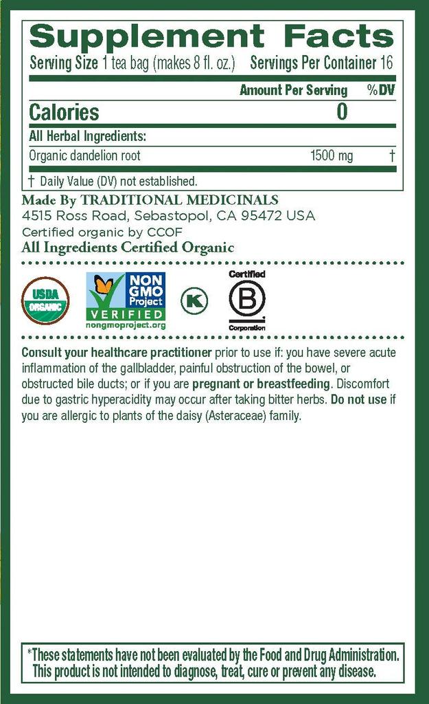 Alisan Органический чай из одуванчиков 24 г x 16 пакетиков Органический травяной чай, сертифицированный JAS, без кофеина (Органический продукт)