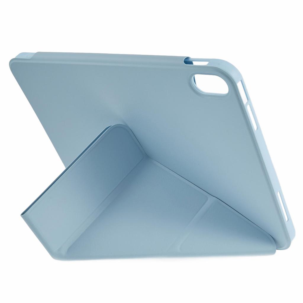 For iPad (2025)/iPad 10.9 (2022) Case Origami Stand PU Leather + TPU Tablet Cover