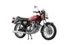 Aoshima Bunka Kyozai Skynet Scale Complete Honda CB400FOUR In Light Ruby Red 1/12