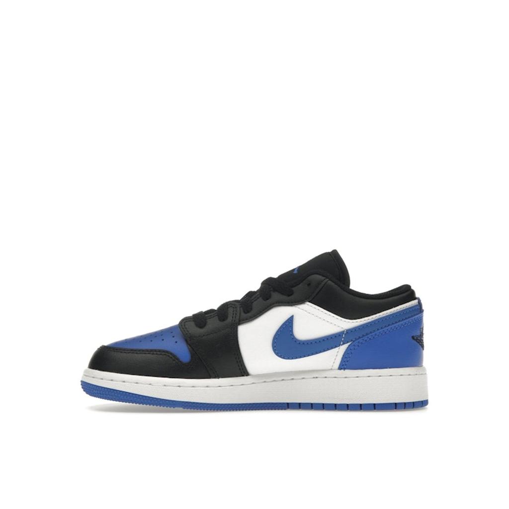 Air Jordan 1 Low GS Alternate Royal Toe Kids Sneakers Blue White Royal-Blue 553560-140