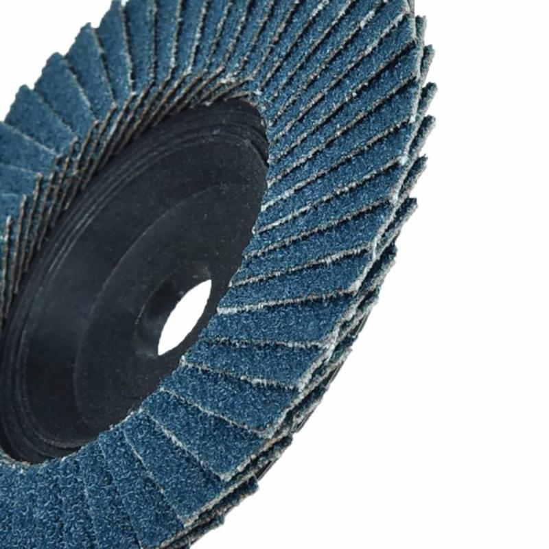 1 шт. плоские лепестковые диски 75 мм 3 дюйма шлифовальные диски 80 зернистость шлифовальные круги лезвия для резки дерева для угловой шлифовальной машины