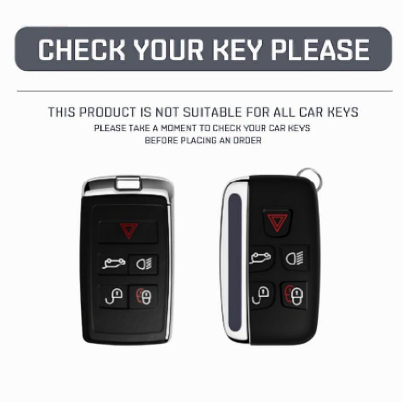 Кожаный чехол для ключей от машины для Land Rover Range Sport Evoque Velar Discovery 5 Jaguar XE XF E-Pace F-Pace A9 A8 X8 XJ Velar Freelander2
