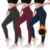 Autumn/Winter Fleece-Lined Leggings for Women with High-Waisted Tummy-Control and Warmth Yoga Sports Leggings