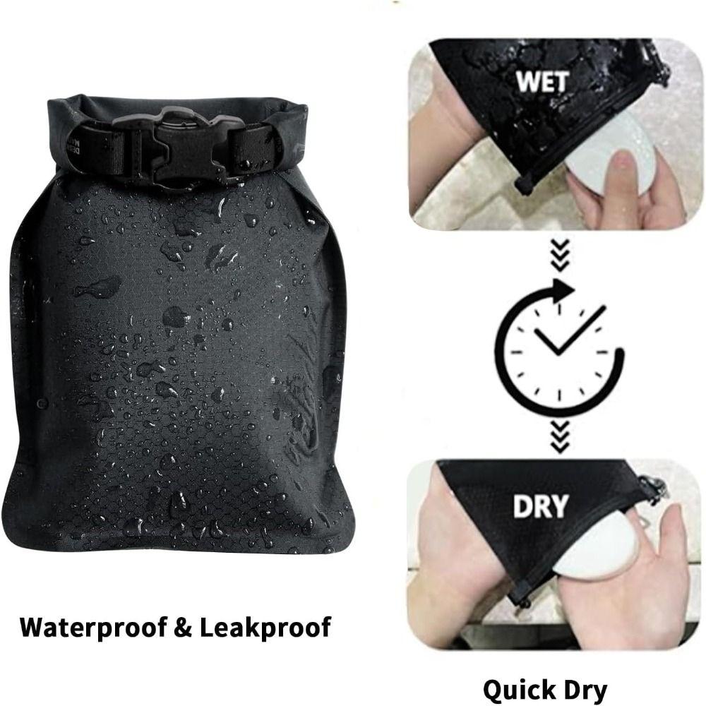 Быстросохнущий дорожный мыльный мешок, герметичный мыльный мешочек, новый дорожный футляр для мыла, плавание