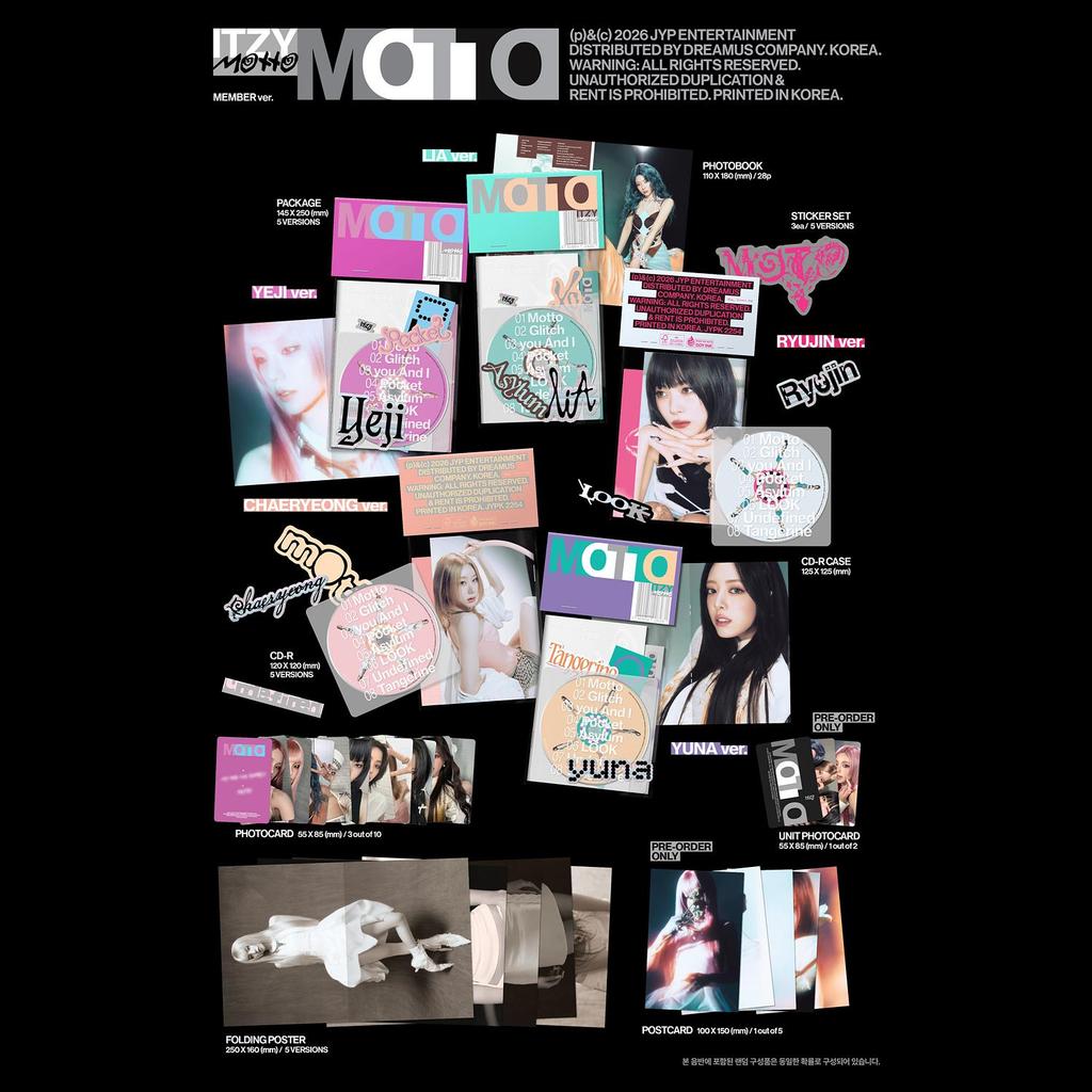 ITZY [Девиз] ВЕРСИЯ ДЛЯ УЧАСТНИКА. Альбом + подарок