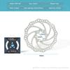 AI CYCLING MTB Mountain Bike Disc Brake Rotors for Road Bikes Hydraulic Braking System 140/160/180/203mm