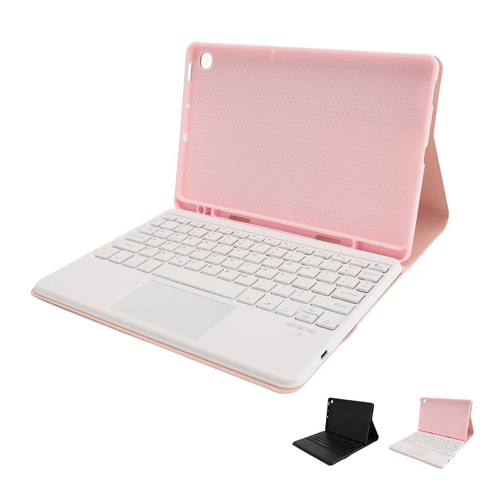 Tablet Keyboard Case Leather Bluetooth Anti Scratch Tablet Touchpad Keyboard Case for Galaxy Tab S6