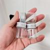 20/30/100 PCS 15ml Glass Wish Bottles Silver Aluminum Screw Caps DIY Crafts, Home Decor ealed Mini Jars Kitchen Spice Storage
