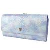 ANNA SUI Papillon Длинный кошелек на застежке с бабочкой 316890 Женский с узором в античном стиле, Синий,