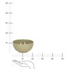 Gomera Bowl 21Cm Green Round