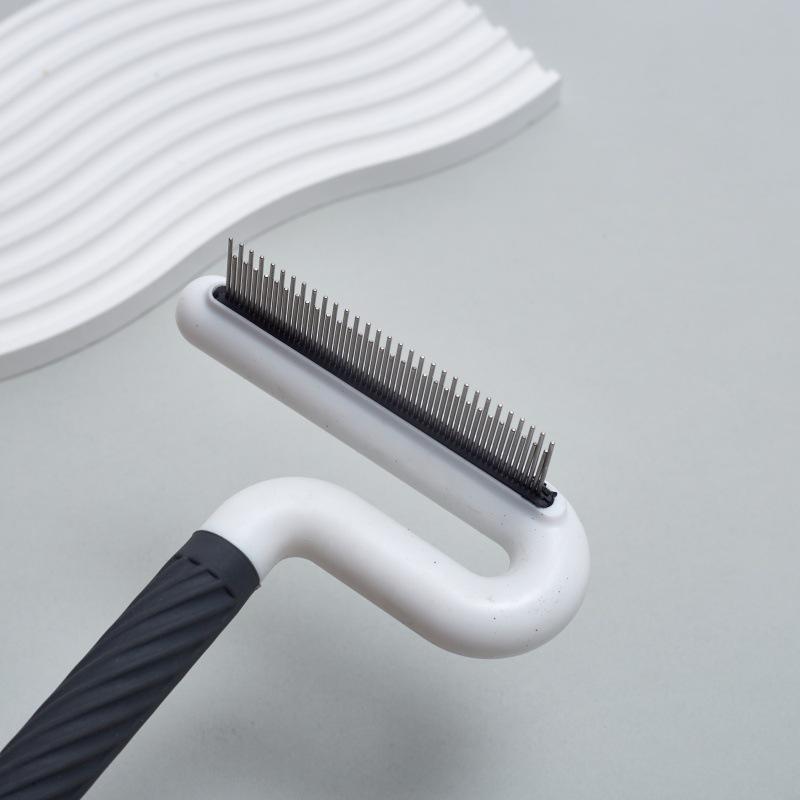 Cat Row Combs T-Shaped Long and Short Teeth De-Floating Hair Flea, Open Knot Combing Dogs and Cats Cleaning and Grooming Combs
