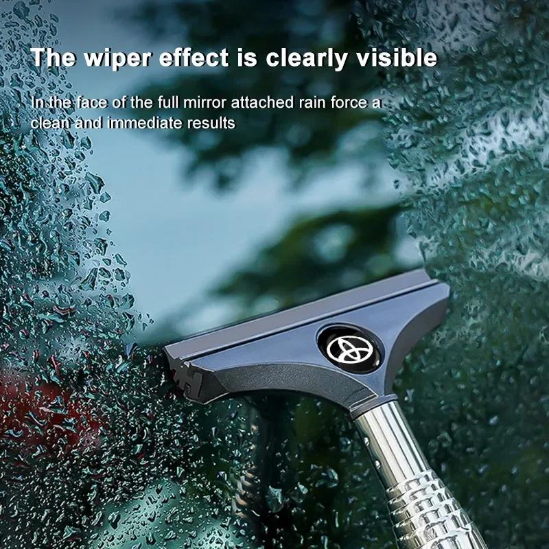1Pcs Car Rearview Mirror Wiper Glass Anti-raining Window Cleaning Tool for Toyota Auris Avensis T25 Camry Corolla Yaris Chr