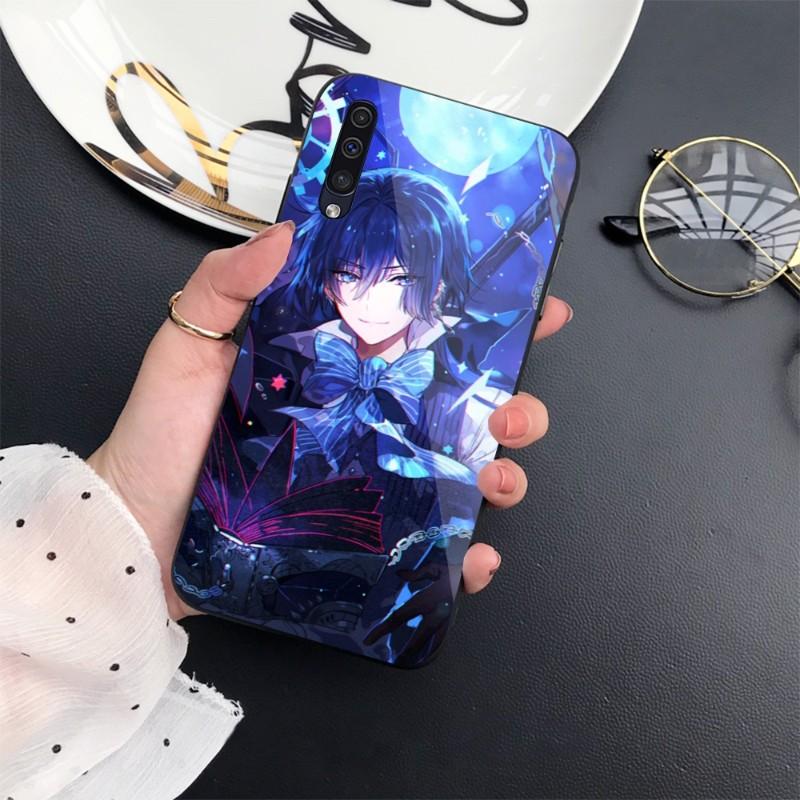 Пример чехла для телефона Vanitas для Samung A32 A51 A52 NOTE 10 20 S10 S20 S21 S22 Pro Ultra Black PC Glass Phone Cover