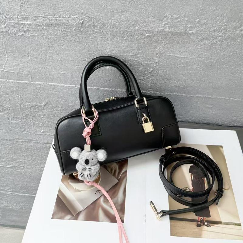 Сумка из натуральной кожи женская сумка через плечо мини ретро портативная сумка для боулинга нишевый дизайн