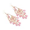 Boho Style Beaded Tassel Earrings Exquisite All-Match Lady Earrings Fashion Elegant Earring