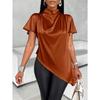Women's Summer Fashion New Asymmetrical Hem Top