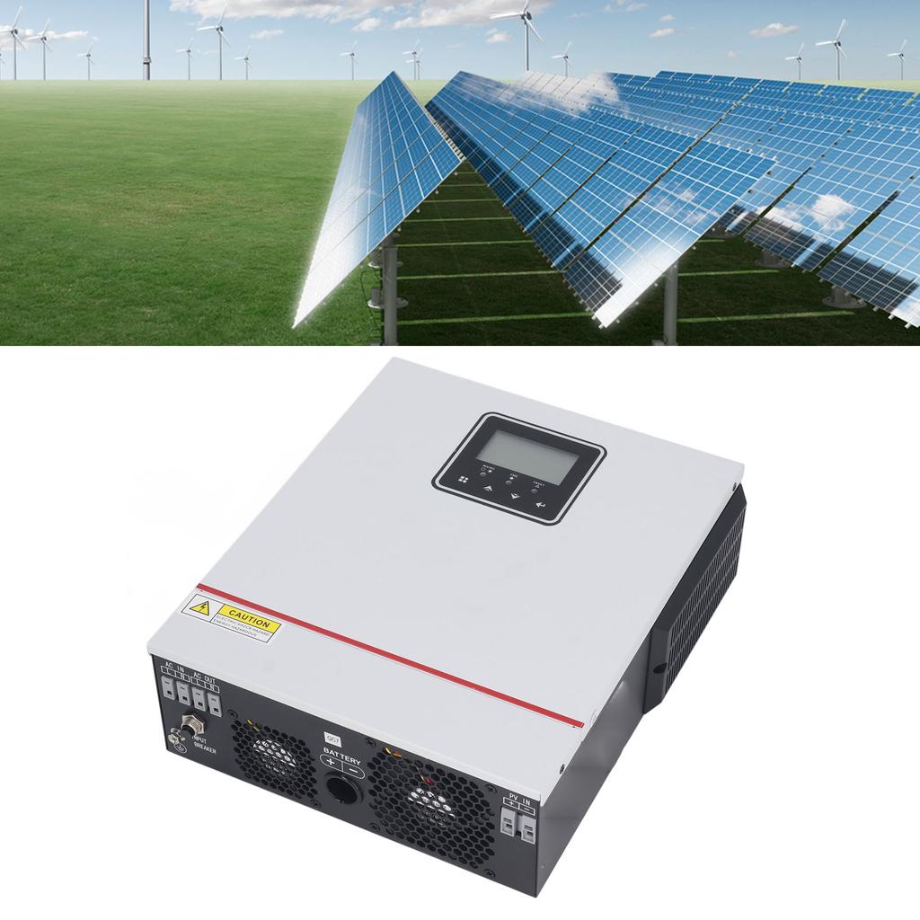 MPPT контроллер заряда солнечной батареи 1 кВт 12 В 40 А генерация электроэнергии вне сети ЖК-дисплей регулятор солнечной панели