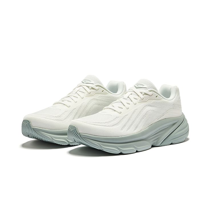 SAUCONY Guard Повседневные Универсальные Тканевые Амортизирующие Прочные Дышащие Низкие Повседневные Кроссовки для Бега Мужские кроссовки Белые S28240-3