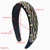 High Quality Velvet Headbands Diamond Studded Super Flash Hairband Hair Accessories For Women's Party Hair Band Hoop Headwear