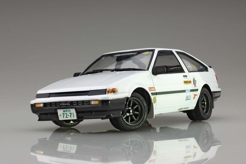 Fujimi Models Серия Touge Toyota AE86 Trueno 1/24 №3 Touge-3