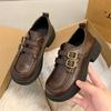 2024 Hot Sell College Style Lolita Shoes Women Double Buckle Mary Jane Shoes Women Fashion Retro Thick Bottom Casual Loafers Y2K