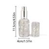 Portable Rhinestone Perfume Bottle Empty Cosmetics Vials Bling Spray Dispensers  Makeup