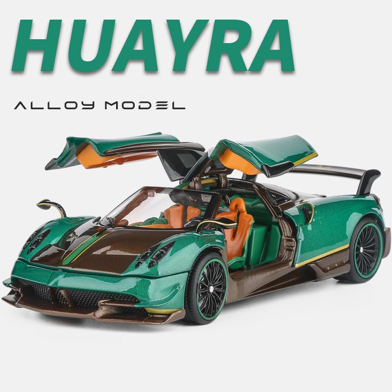ДКМ 1:32 Суперкар Pagani Huayra Металлические Модели Машин и Игрушечные Транспортные Средства Амортизатор Звук Свет Коллекция Игрушечные Машинки Подарок