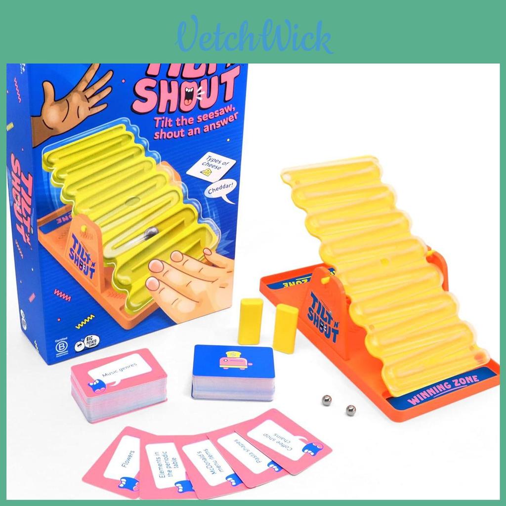Пластиковая качающаяся доска Tilt N Shout DIY для семейных развлечений и детского досуга