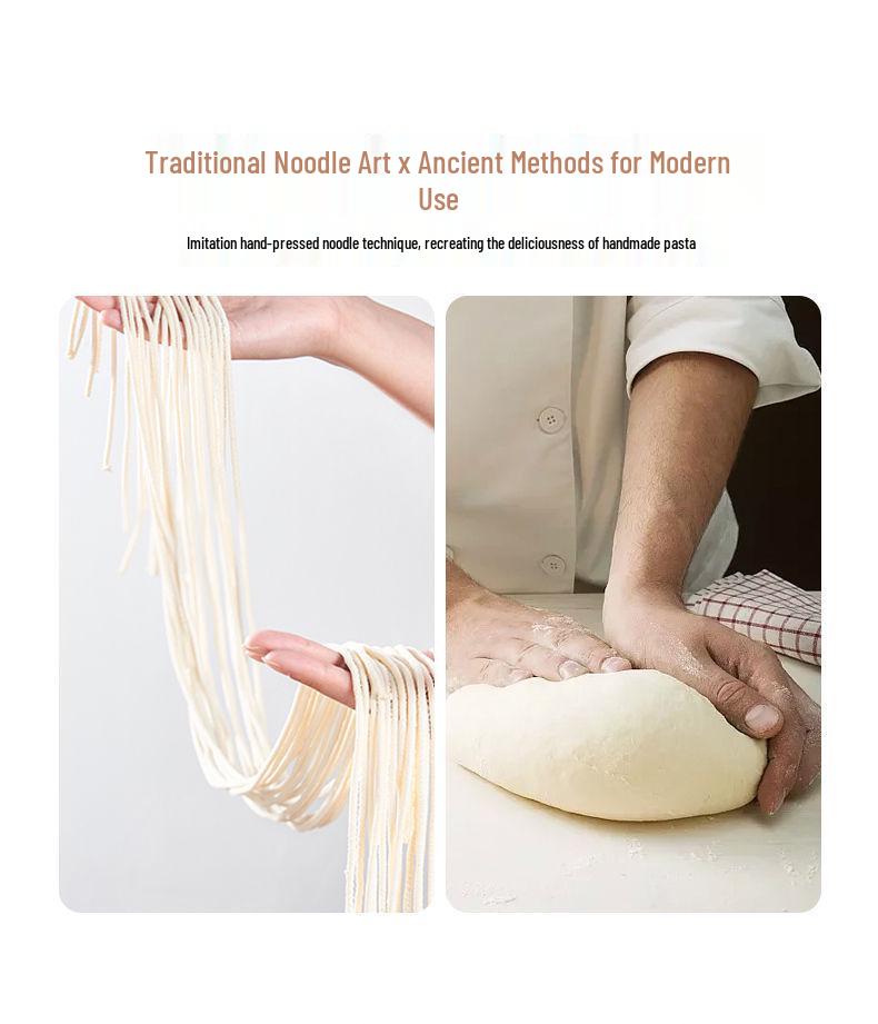 Полностью автоматическая многофункциональная лапшеварка с интеллектуальным замесом теста и экструзией одной кнопкой