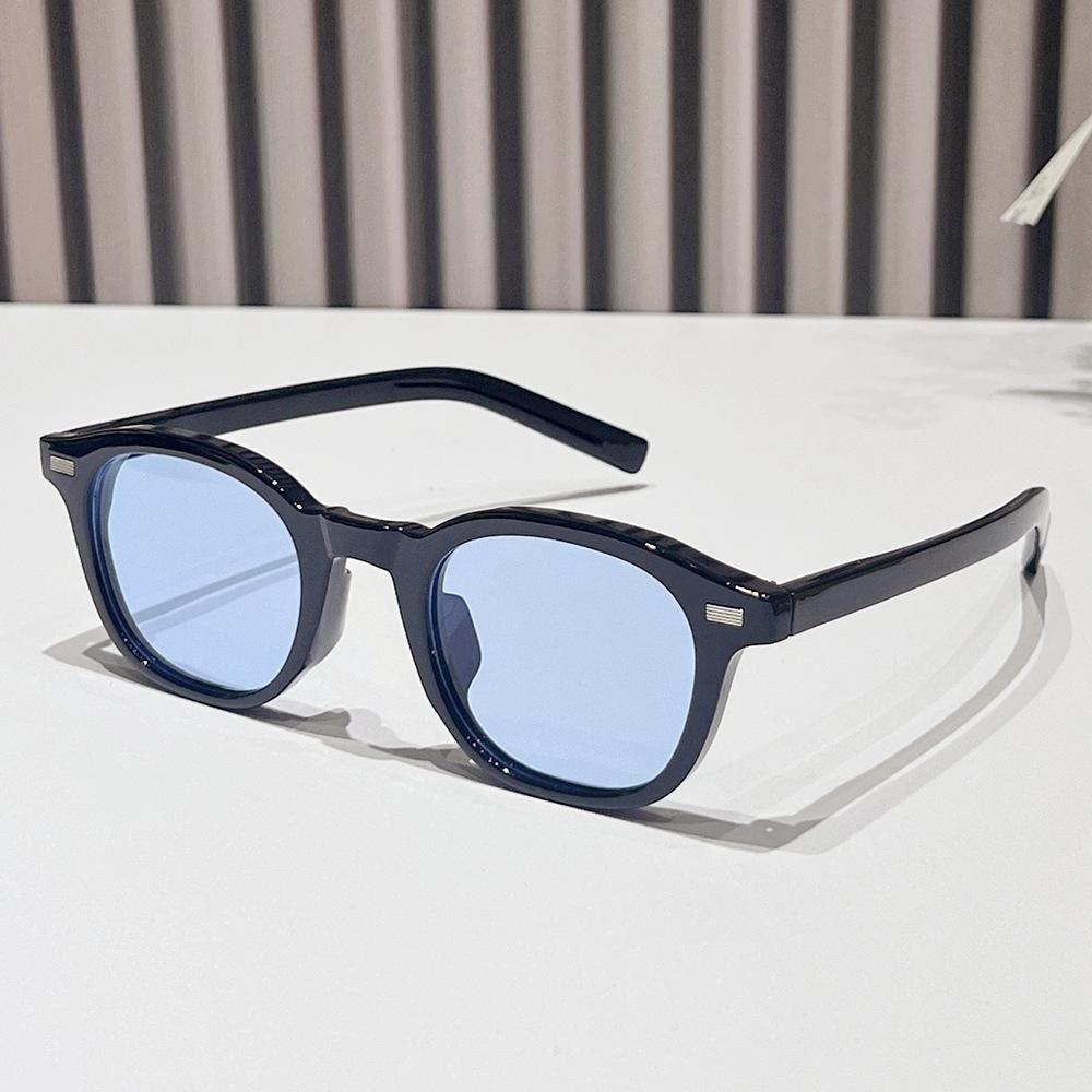 Classic Retro Men Small Frame Oval Eyeglasses Outdoor Men'S Driving Sun Protection Eyewear Fashion Women'S Uv Protection Shades