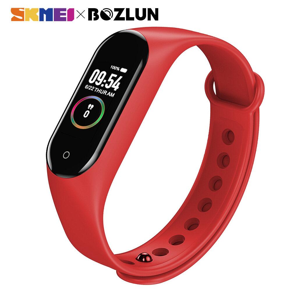 Skmei BOZLUN умные часы для женщин и мужчин браслет спортивный фитнес-трекер шагомер пульсометр артериальное давление Bluetooth Smartband IOS Android M4