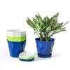 Flowerpot Durable Stable Decorative Breathable Succulents Nursery Garden Planter with Tray for Home