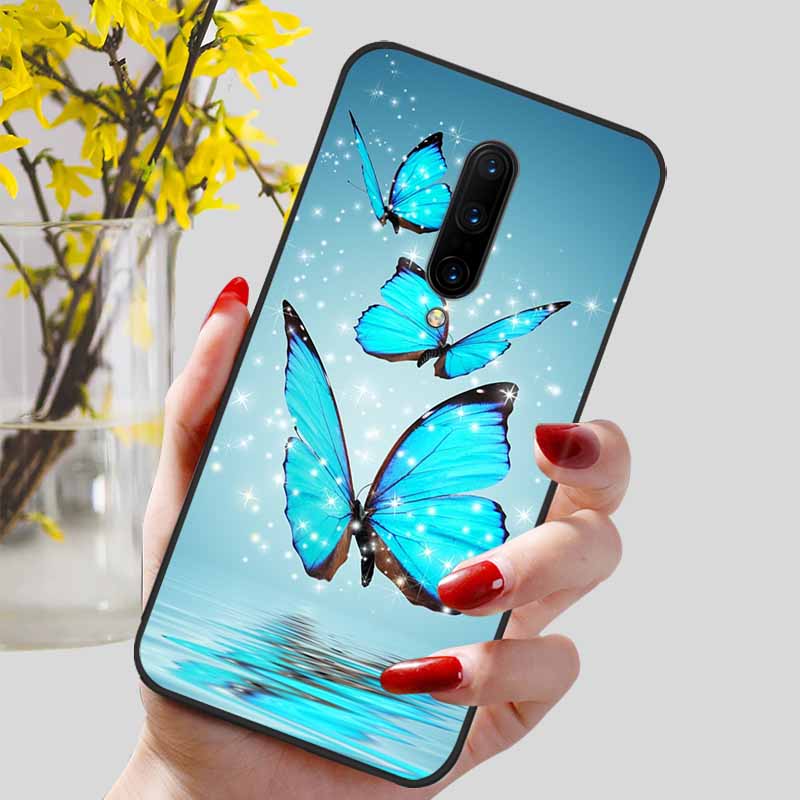 Phone Cover For Oneplus 7 Pro Case Lovely Printed TPU Silicon Soft Capa On for One Plus 7 7T Pro Oneplus7 7Pro Protection Covers