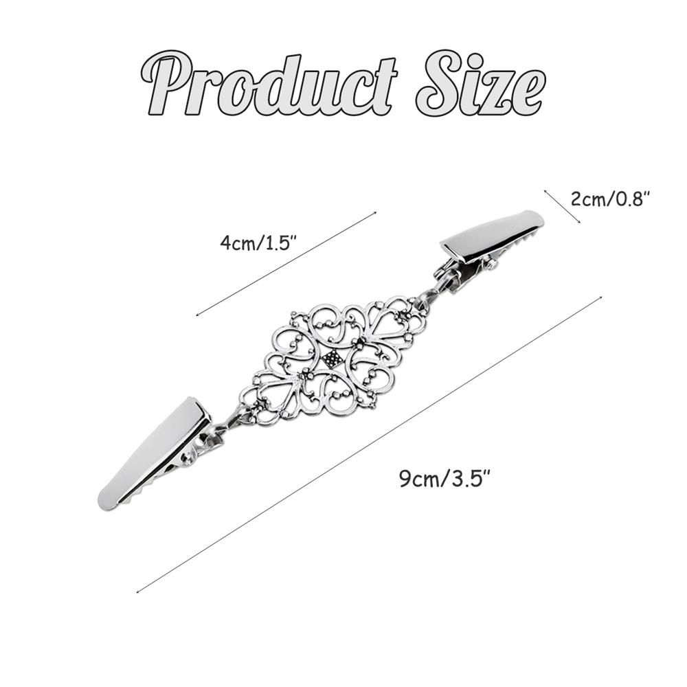 Charm Gift New Retro Shawl Brooch Cardigan Clip Sweater Blouse Pin Duck Clip Clasps